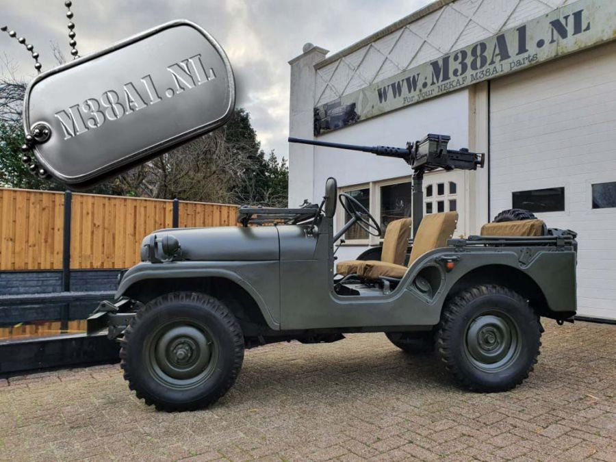 Nekaf M38a1 Jeep 1960 Domeinen eventueel met browning M2 .50 - Nekaf